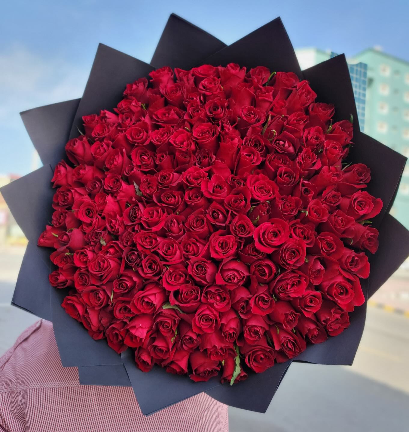 200 rosas rojas premium